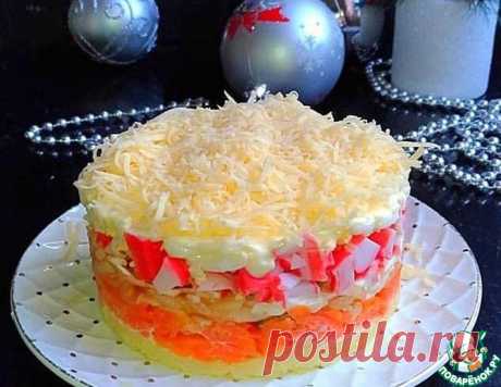 Салат крабовый по-новому – кулинарный рецепт