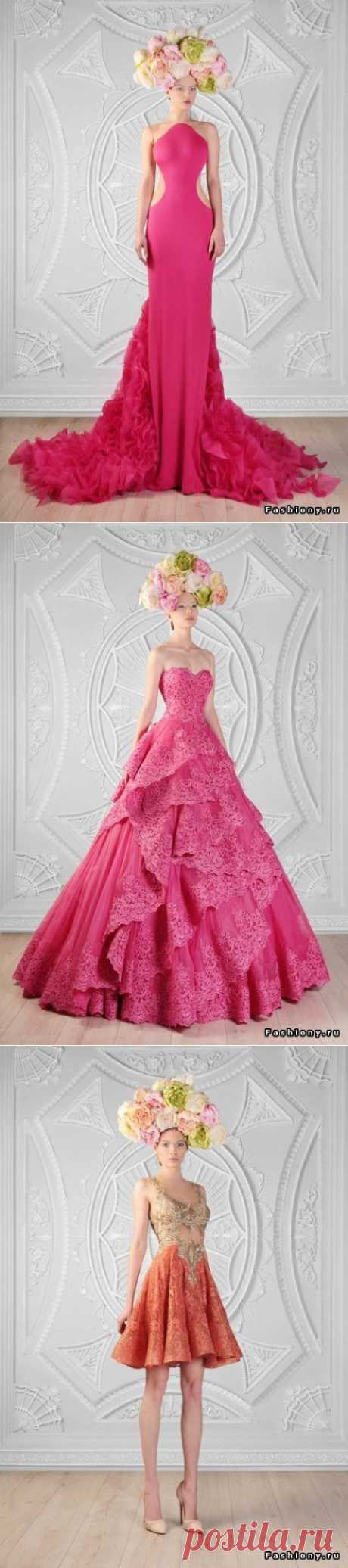Потрясающие платья от Rami Kadi Haute Couture Весна-Лето 2014