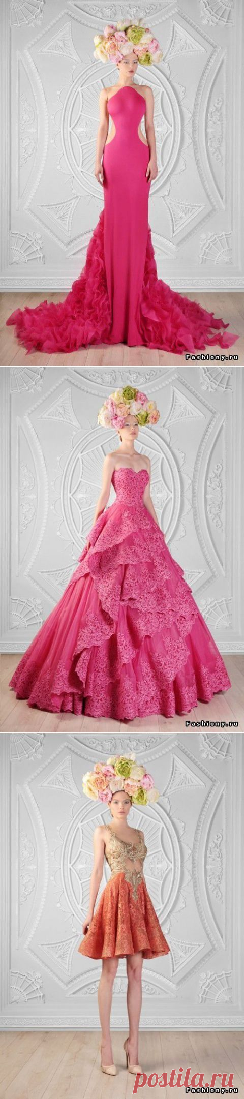 Потрясающие платья от Rami Kadi Haute Couture Весна-Лето 2014