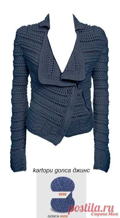 3 - A VOS AIGUILLES, CROCHETS, LOOMS ETC... 钩针外套 - 蕾妮 - 蕾雨轩