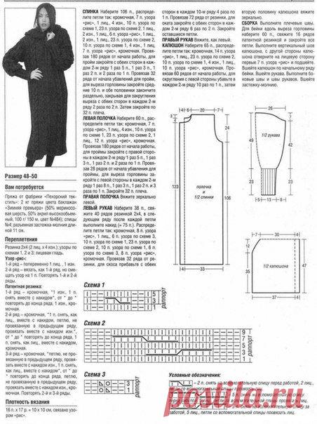 Пальто спицами схема. Вязаное спицами пальто | Домоводство для всей семьи