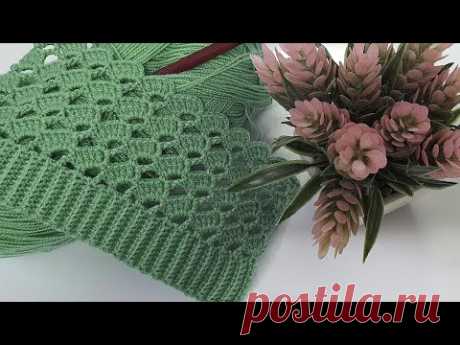Ideal for Beginners 👍💯 Simple and Stylish Crochet Knitting Pattern!