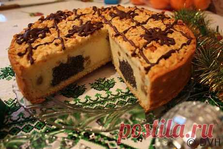 Творожный пирог с маком | Мои любимые рецепты