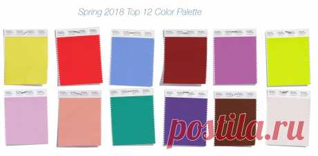 Самые модные цвета весна-лето 2018 — PANTONE Fashion Color Report Spring 2018 - Цвет всегда играл важную роль в моде, и весной и летом 2018 года модные цвета по версии Института Pantone – это в который раз одна из главных модных тенден