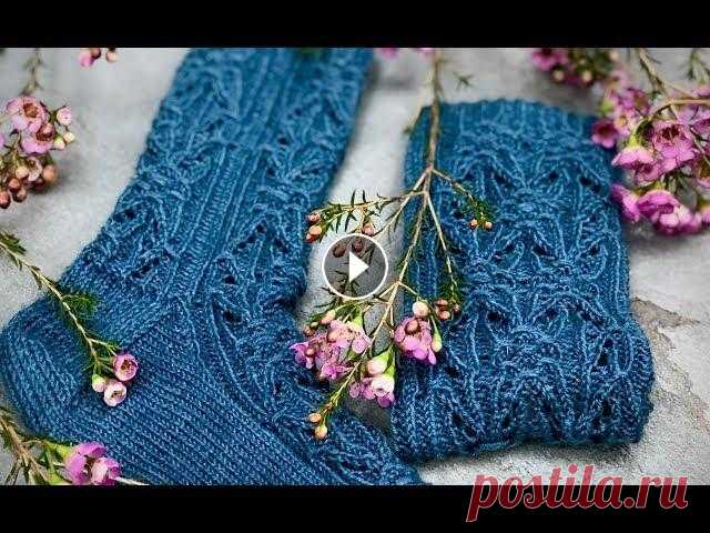 МК Носки Спицами Японским Узором. Подробное Описание. Часть 2. Описание носочков Borage от Amanda Jones Подробное описание носочков Часть 2 Схема - 0:55 - формируем пяточку 8:00 - вяжем клин подъема стопы 18:50 - ...