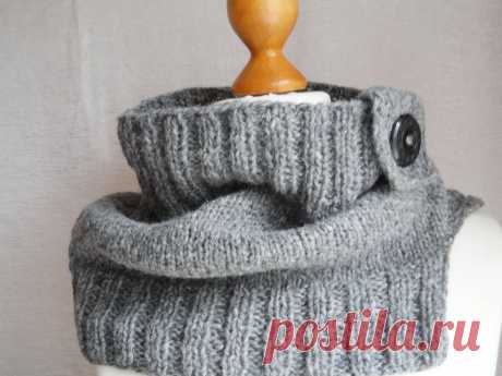 Шарф-снуд вязаный Universal / KNITLY.com - блог о рукоделии