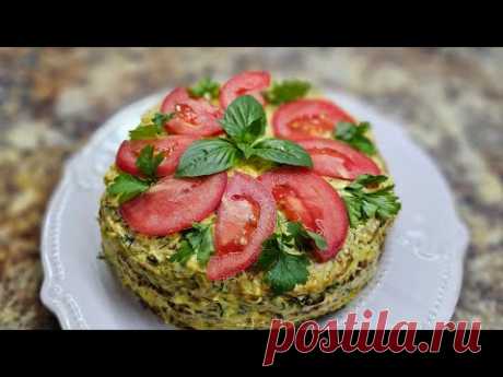 Торт из цукини (кабачков), вкусный и очень простой рецепт