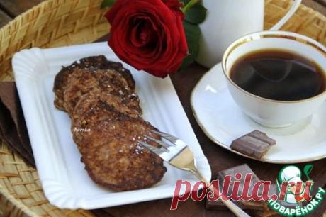 Шоколадные оладьи из злаковых хлопьев и цуккини - кулинарный рецепт
