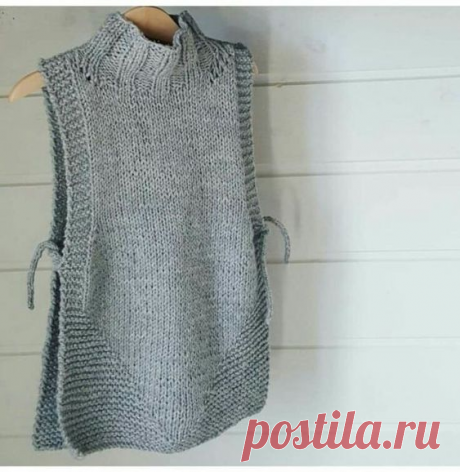 Уникальная вещь на любое время года - вязаный жилет, от мала до велика! Схемы вязания и идеи для воплощения! | Юлия Жданова | Яндекс Дзен