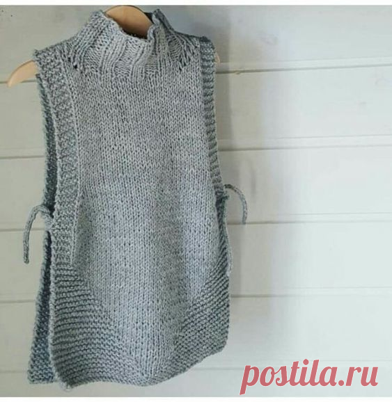 Уникальная вещь на любое время года - вязаный жилет, от мала до велика! Схемы вязания и идеи для воплощения! | Юлия Жданова | Яндекс Дзен