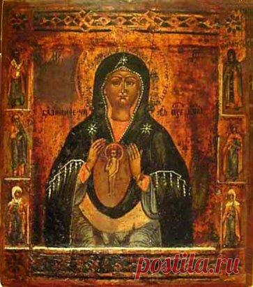 Икона Богородицы «Блаженное Чрево»
ПРАЗДНОВАНИЕ:
23 июня	- переходящая