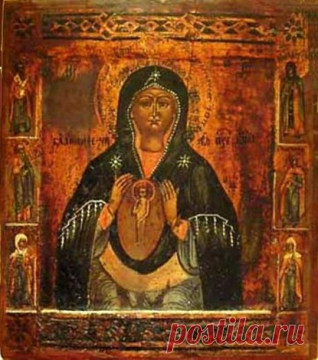 Икона Богородицы «Блаженное Чрево»
ПРАЗДНОВАНИЕ:
23 июня	- переходящая