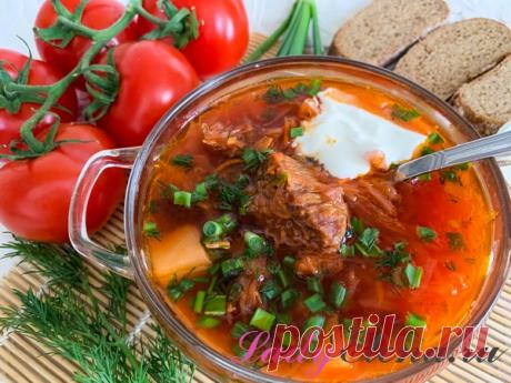 Борщ с фасолью: 3 фото-рецепта наваристого борща с мясом и без