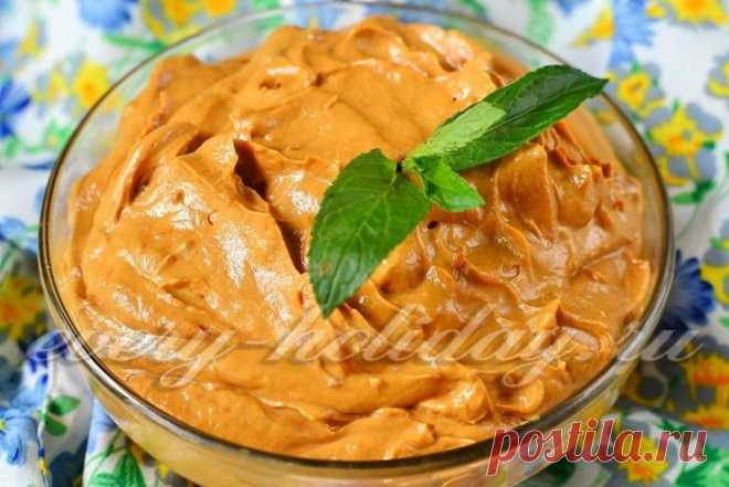 Крем из вареной сгущёнки и сливочного масла, пошаговый рецепт