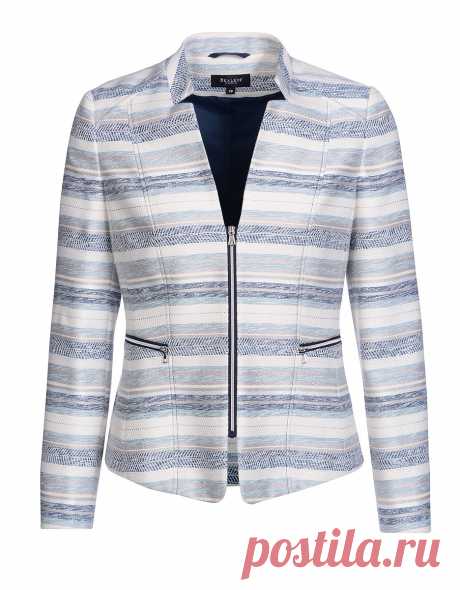 Blazer mit Reißverschluss | Bexleys woman | ADLER Mode Onlineshop