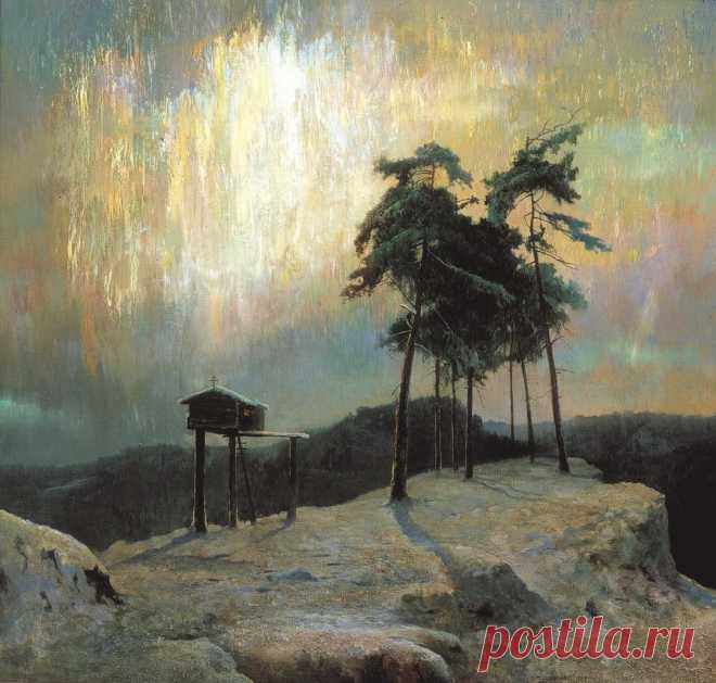 Художник Александр Павлович Афонин (р. 1966)
«Свет и во тьме светит», 2013 г.