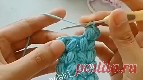 Узор - галочка. Мастера вязать крючком.