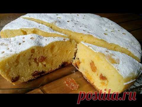 Кекс лимонный с изюмом в мультиварке рецепт #2