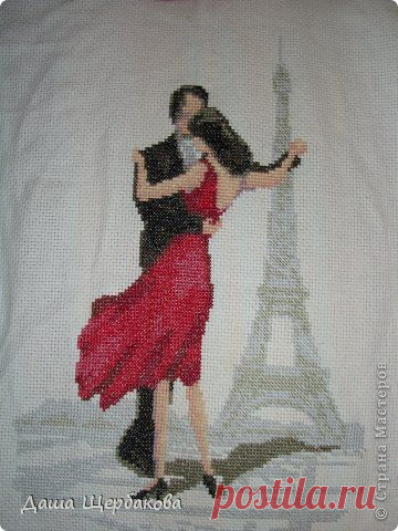 Вышивка крестом - В Париже » Поиск мастер классов, поделок своими руками и рукоделия на SearchMasterclass.Net
