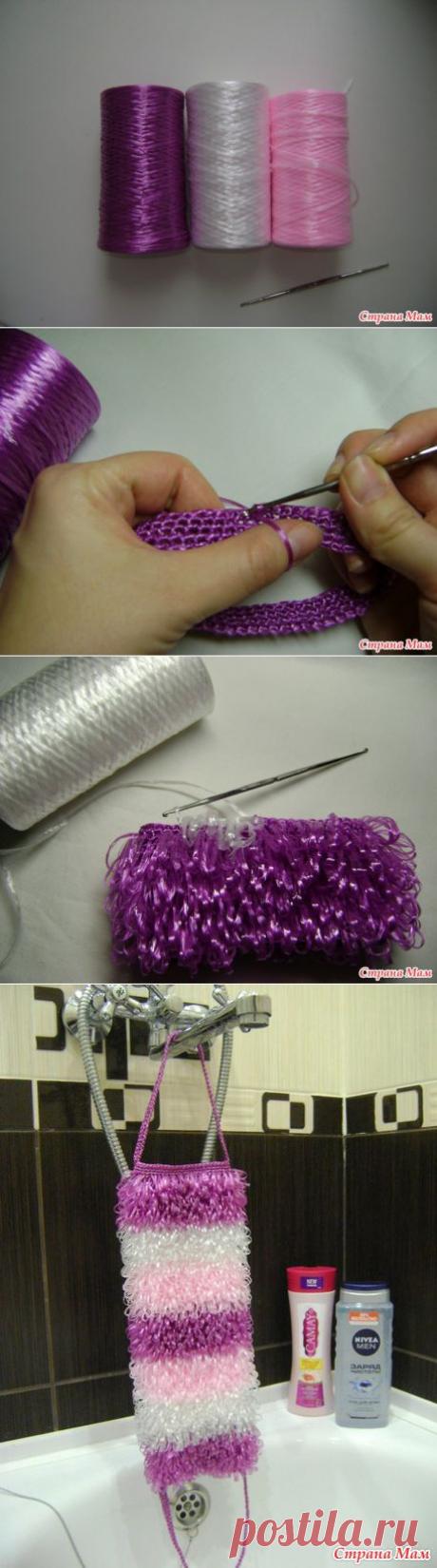 Мастер-класс по вязанию мочалки! - Вязание - Страна Мам