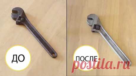 Как убрать ржавчину с металла, чем ее удалить?