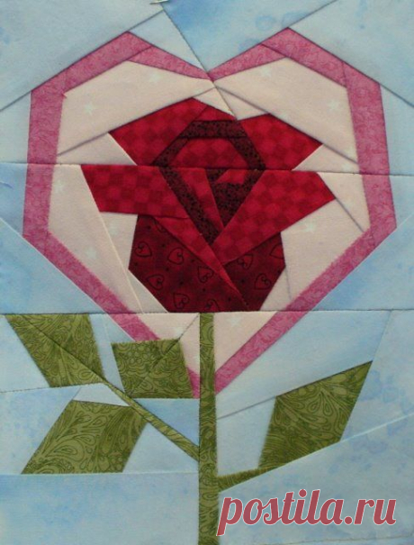 [PP+block+done.jpg] | Quilts | Лоскутное Шитьё, Бумажное Одеяло Из Кусочков и Роза