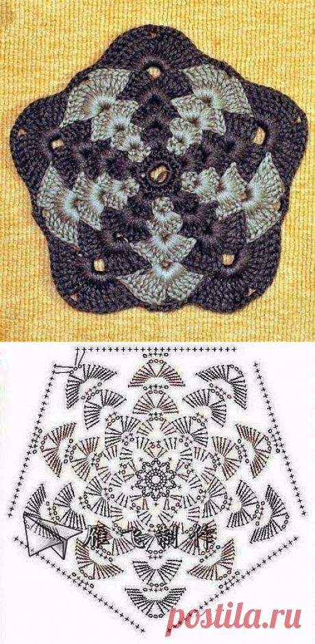 Необычный мотив крючком