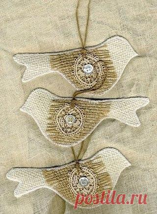 Птички-обереги на окна