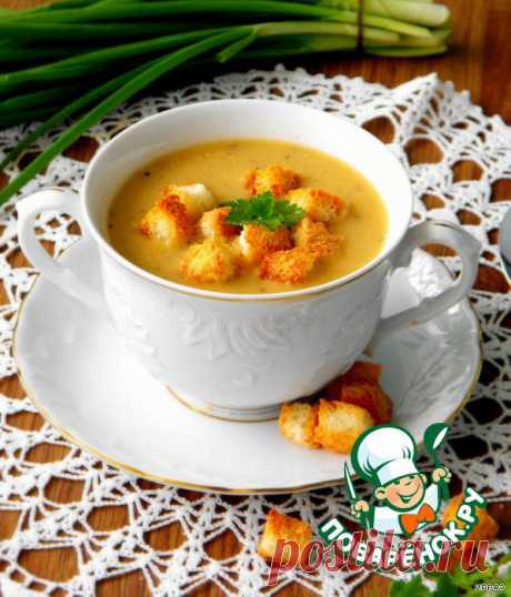Суп-пюре из красной чечевицы - кулинарный рецепт