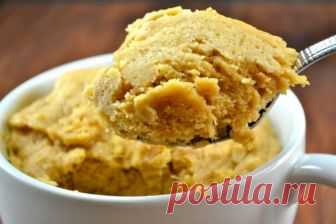 Peanutbutter Cookie Mug Cake Recipe