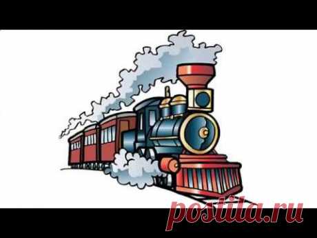 Слушать паровоз по рельсам мчится.Детские стихи про котят - YouTube