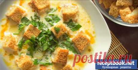 Рецепт сырного супа с курицей и рисом