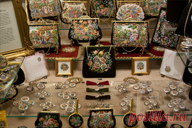 Старинная техника вышивки Petit Point (Пети Пуэнт)