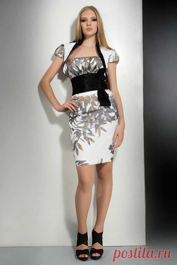 мини платье