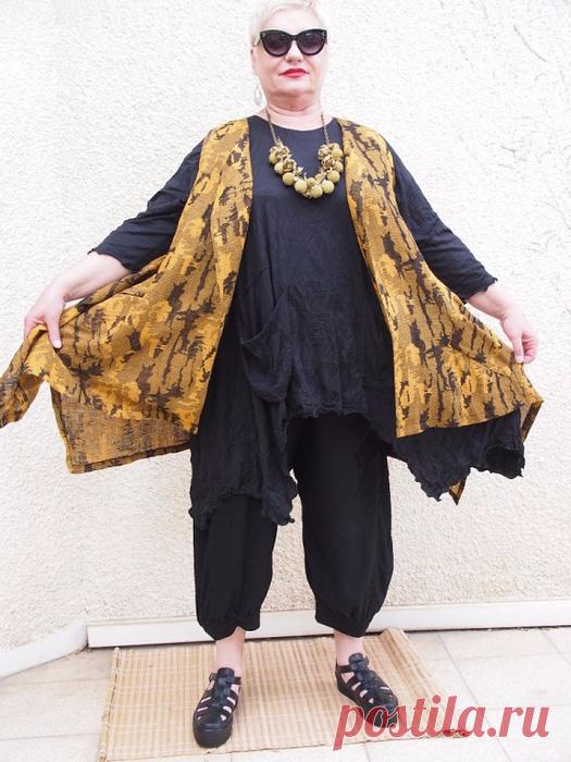 Мода для полных дам-любителей "бохо"-стиля