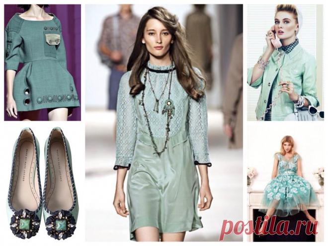 С чем носить мятный цвет: фото, рекомендации