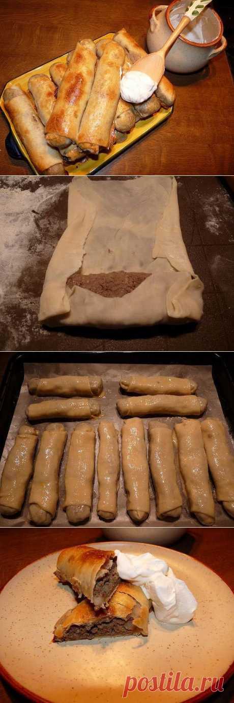 Вкусные пирожки из тонкого теста | Ваши любимые рецепты