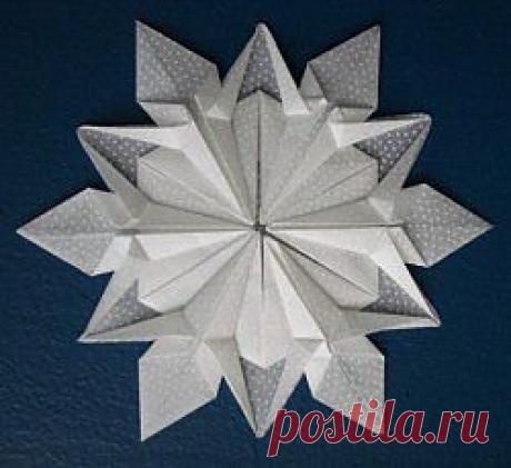 Как сделать снежинку из бумаги: схемы и мастер-классы