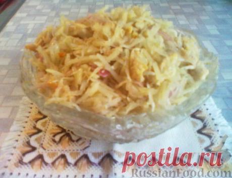Рецепт: Салат "Картофель по-корейски" на RussianFood.com