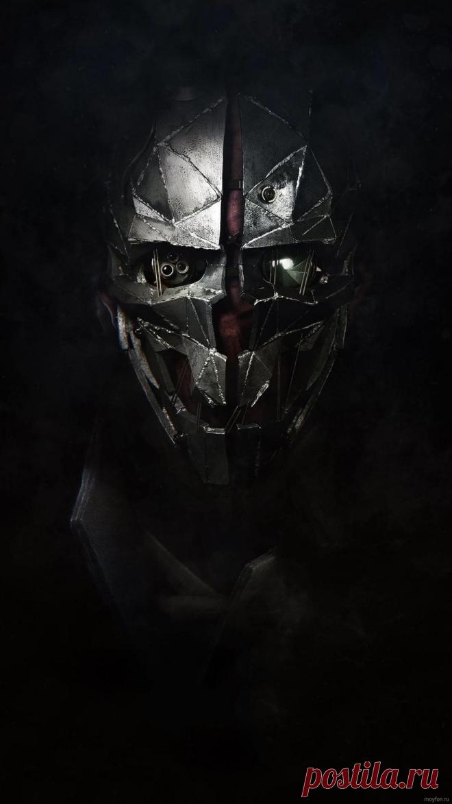 Скачать картинку с черным фоном на экран телефона.