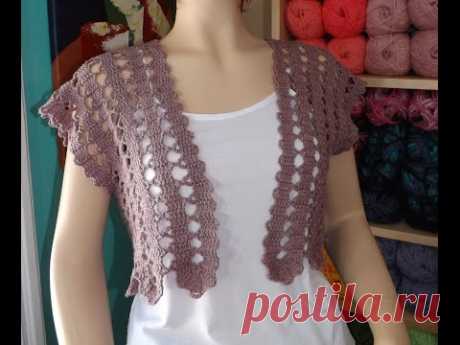 Crochet Cardigan De Verano Parte 1 de 2 - con Ruby Stedman - YouTube