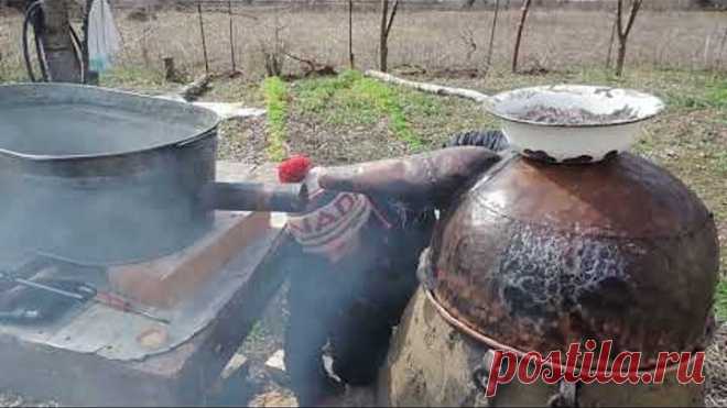 ЧАЧА.ВОСТОЧНАЯ ГРУЗИЯ,ЖИНВАЛИ. ГОНИМ ЧАЧУ ПО ГРУЗИНСКИ.