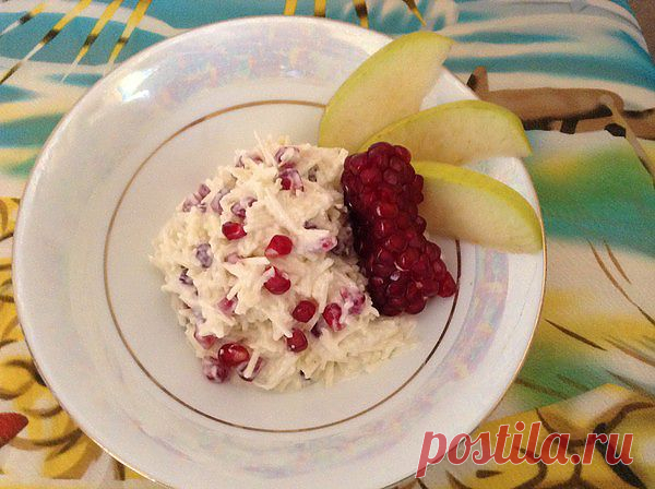 Салат с гранатом - Делаем салаты - Рецепты - Дети@Mail.Ru