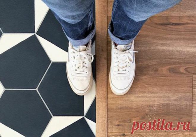 Какой пол лучше для прихожей и кухни? Виды покрытий, их плюсы и минусы | Дизайнер Сергей Кожевников | Яндекс Дзен