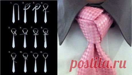 завязывание галстуков