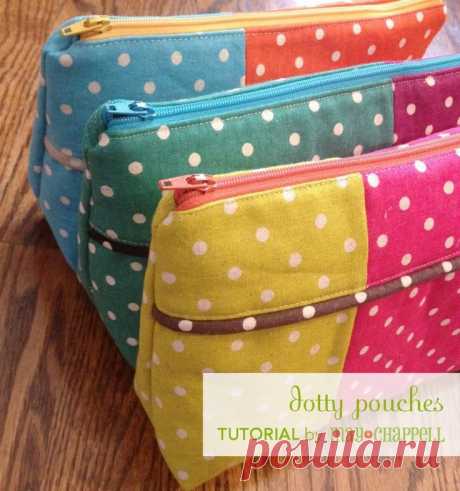 Dotty Pouches TUTORIAL