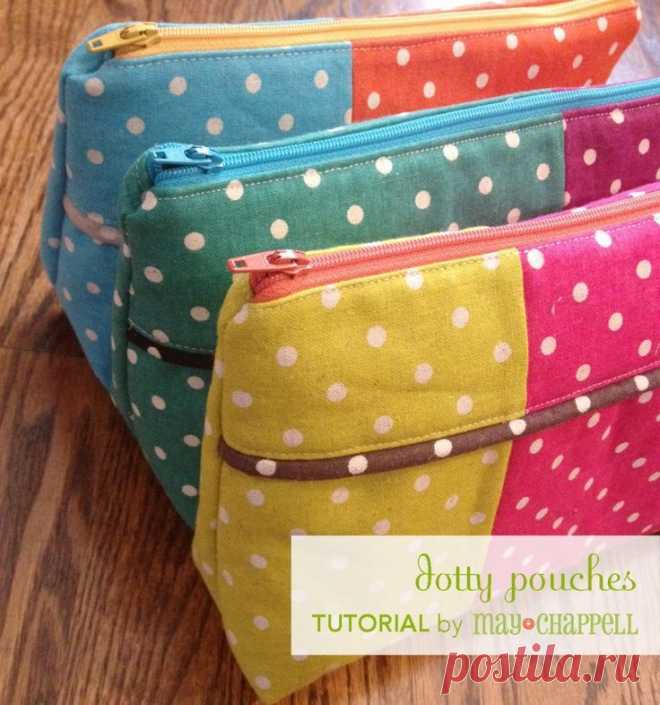 Dotty Pouches TUTORIAL