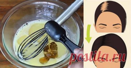 Эти три ингредиента остановят выпадение волос и восстановят их силу и блеск за один раз!