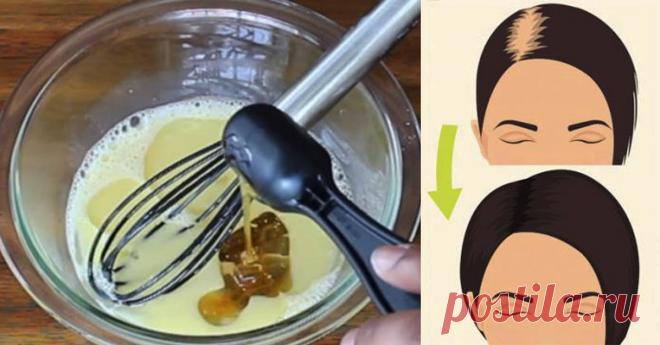 Эти три ингредиента остановят выпадение волос и восстановят их силу и блеск за один раз!