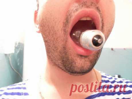 Инструкция по извлечению лампочки изо рта